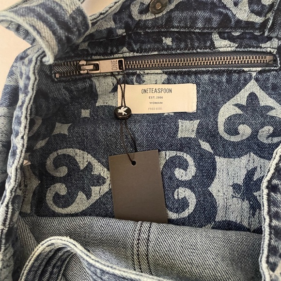 🌟NWT ONE TEASPOON DENIM BAG - Picture 2 of 4